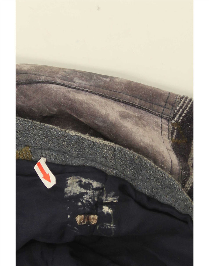 Montgomery vintage da uomo UK 40 grande lana Fair Isle grigia