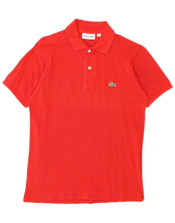 Polo da uomo Lacoste Classic Fit taglia 2 XS in cotone rosso