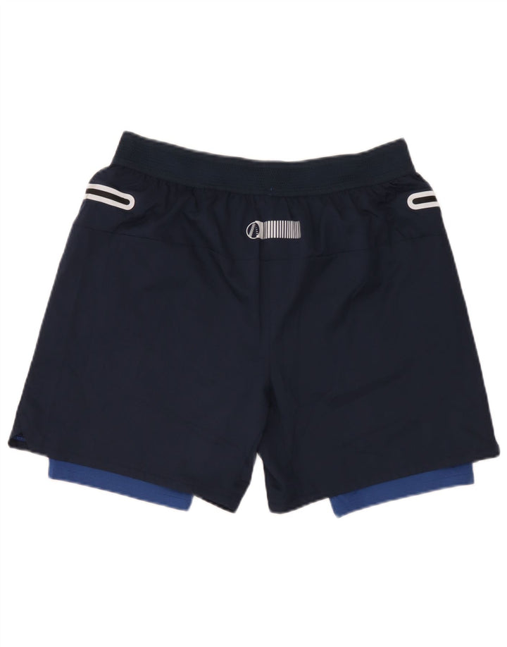 Pantaloncini sportivi da uomo Marks & Spencer grandi in poliestere blu navy