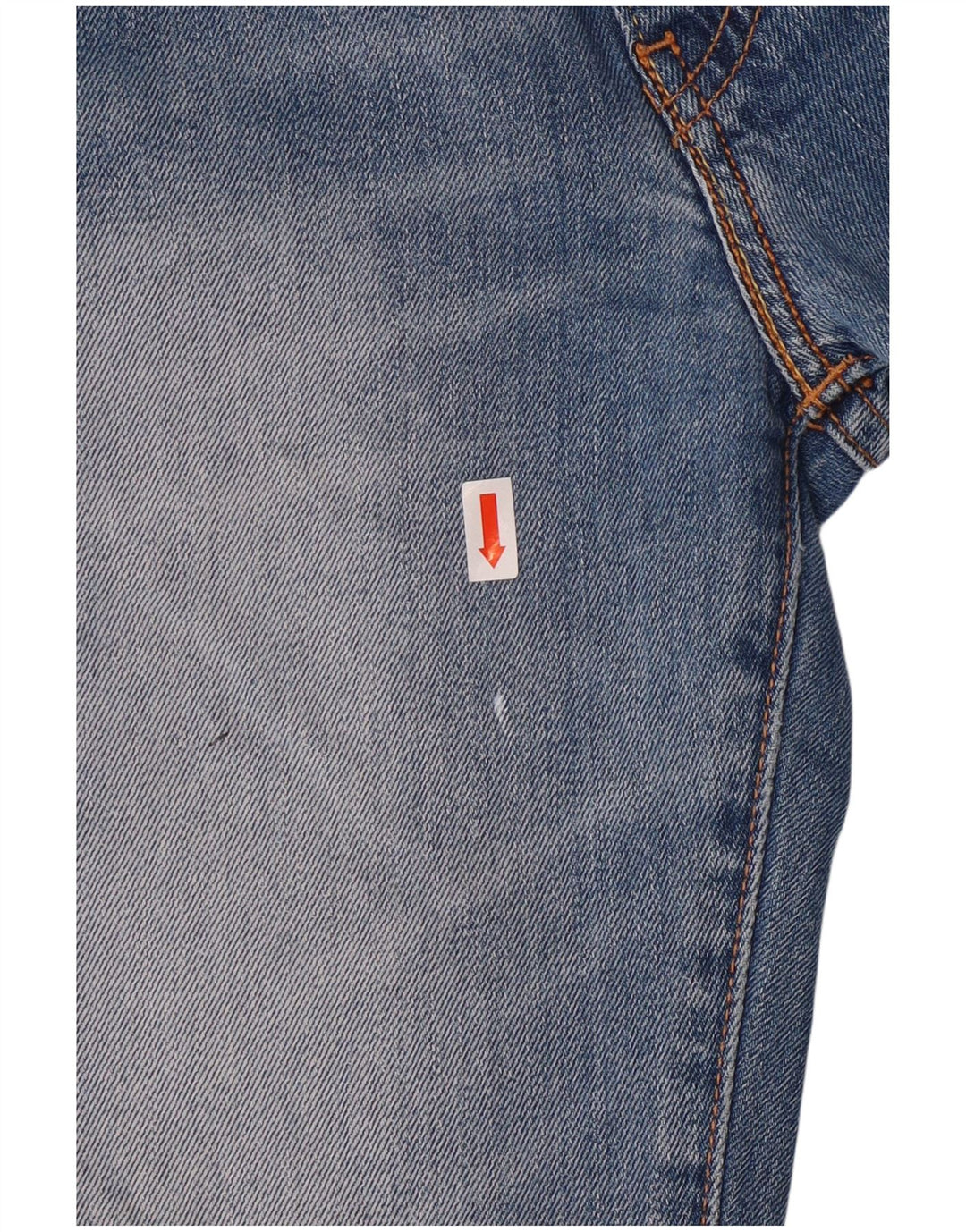 LEVI'S Womens 511 Straight Jeans W29 L26 Blue Cotton