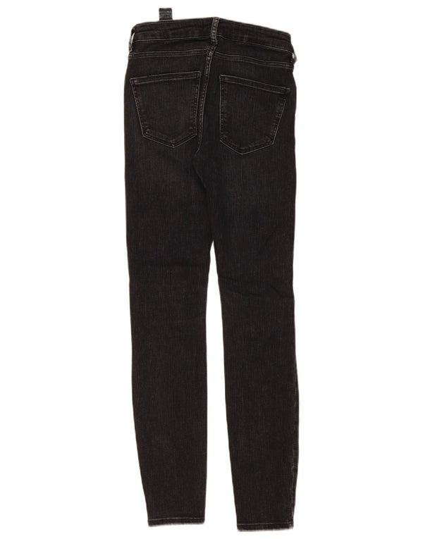 Jeans skinny da donna Zara EU 36 XS W26 L28 cotone nero