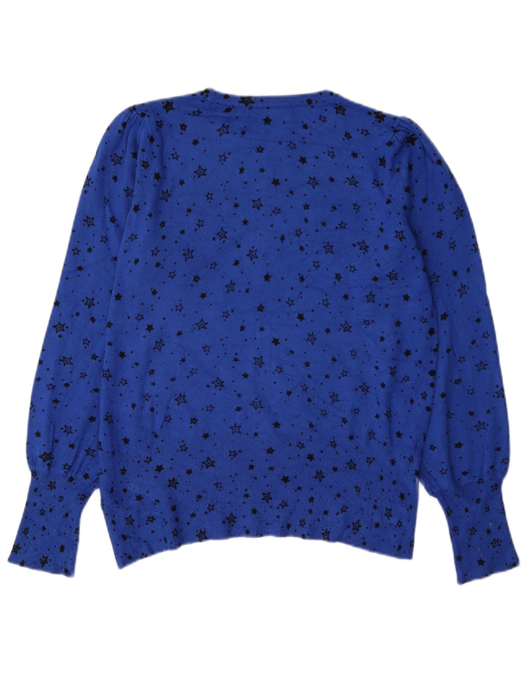 Maglione maglione con scollo a barca da donna Marks & Spencer UK 14 Blu medio