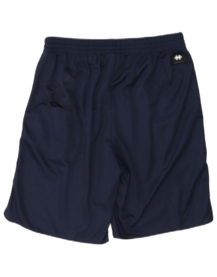 Pantaloncini sportivi grafici da uomo Errea medio blu navy