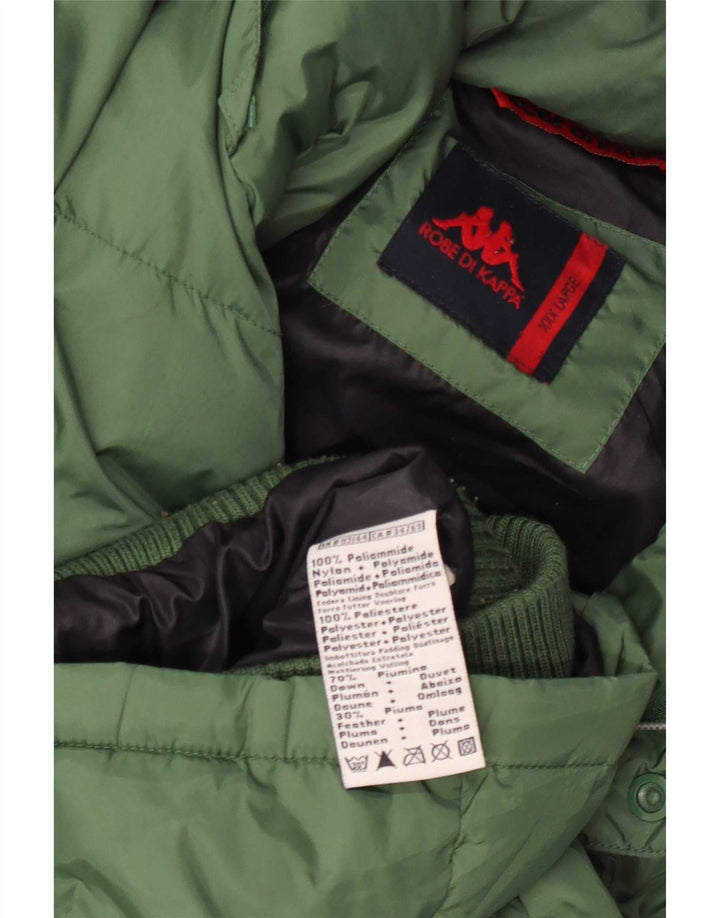 Giacca imbottita da uomo Kappa UK 46 3XL Verde Poliammide