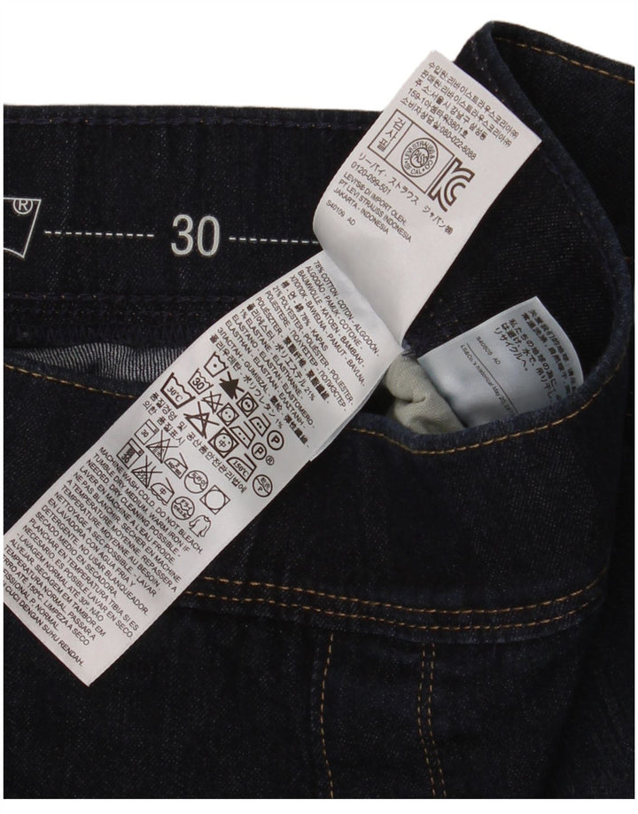 Jeans Jegging da donna Levi's W30 L30 cotone blu navy