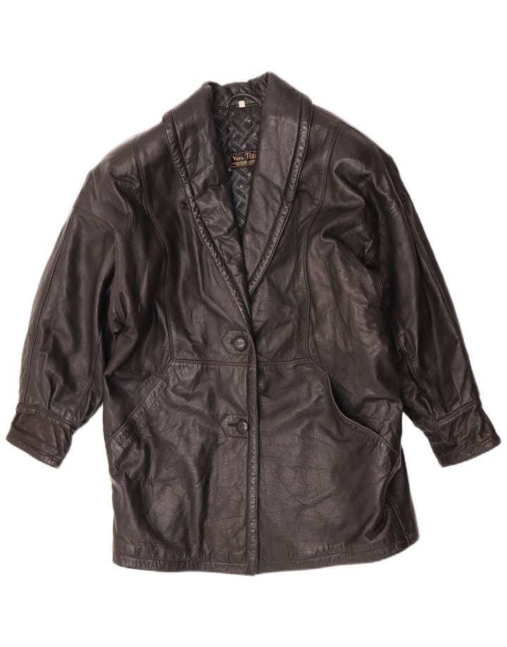 Giacca Oversize Donna Lavorazione Artigiana IT 44 Media Nera