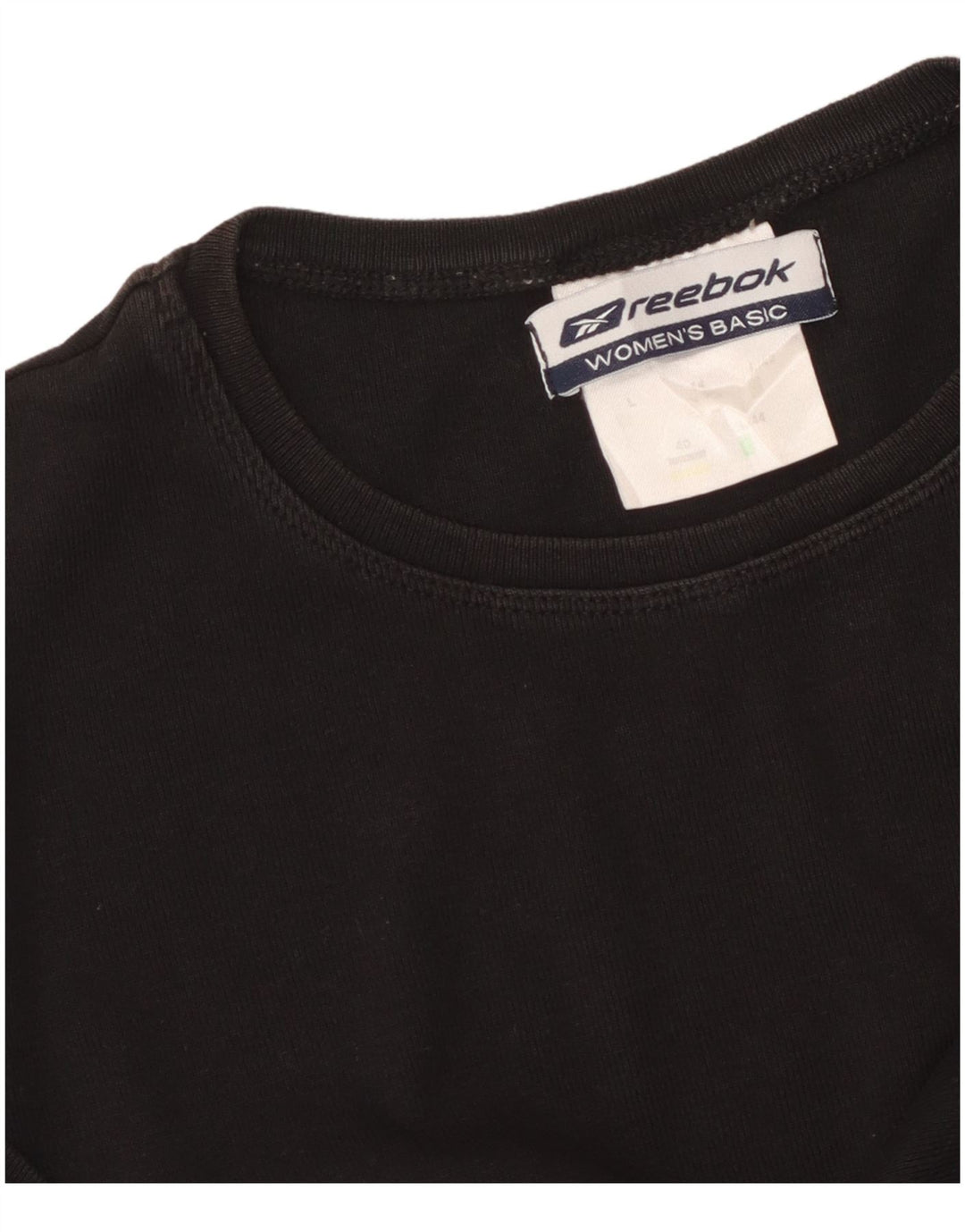 T-shirt Reebok da donna Top UK 14 grande nera