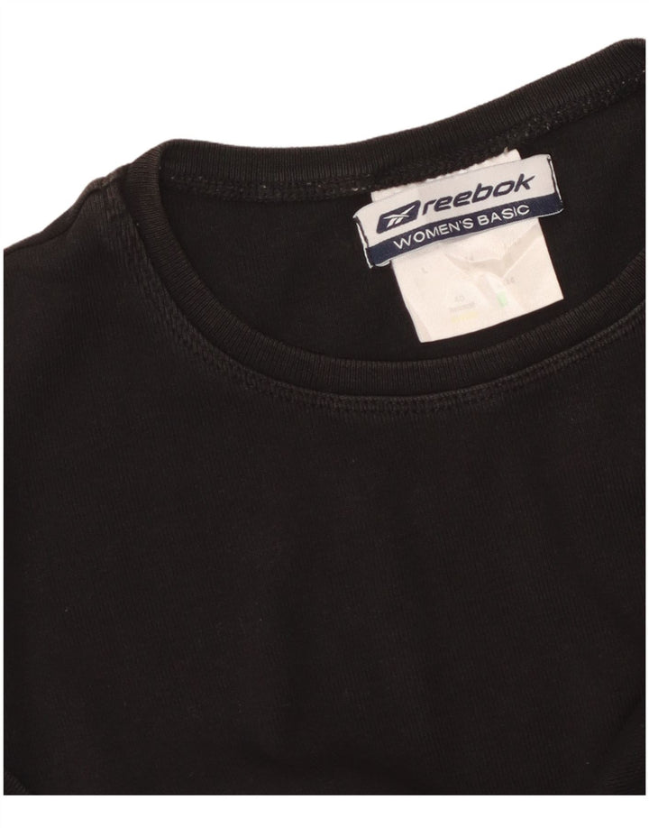 T-shirt Reebok da donna Top UK 14 grande nera