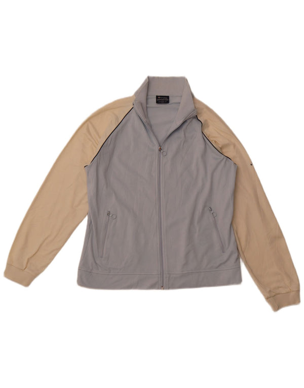 Giacca da tuta da donna CHAMPION UK 16 Large Blu Colourblock