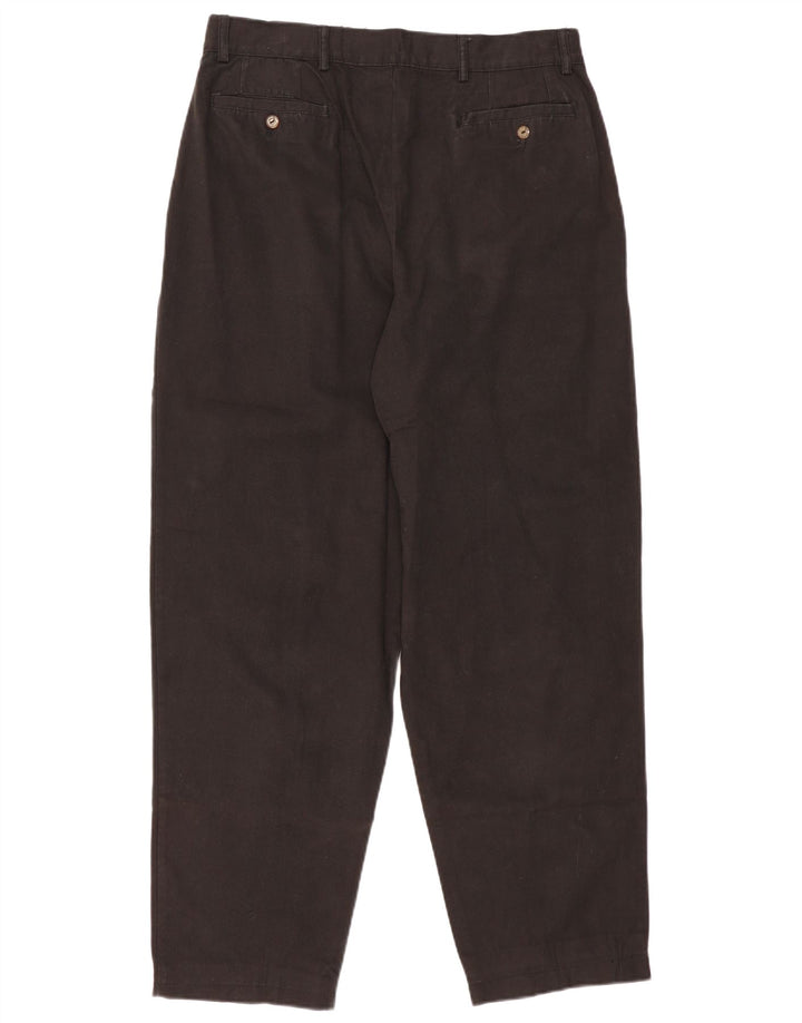 Pantaloni chino da uomo CASA BLANCA W34 L31 cotone nero