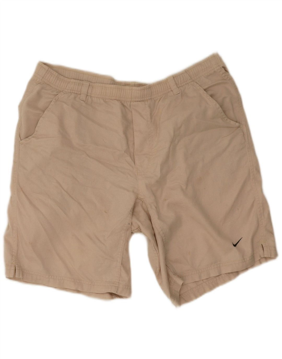 Pantaloncini sportivi Nike da uomo in cotone beige medio