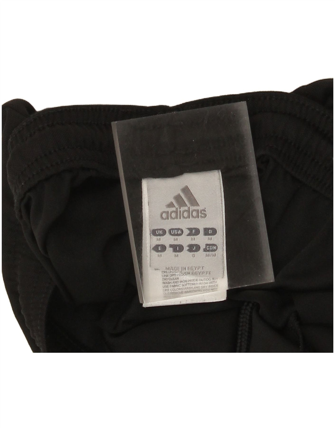 Pantaloncini sportivi Adidas Climalite da uomo medio poliestere nero
