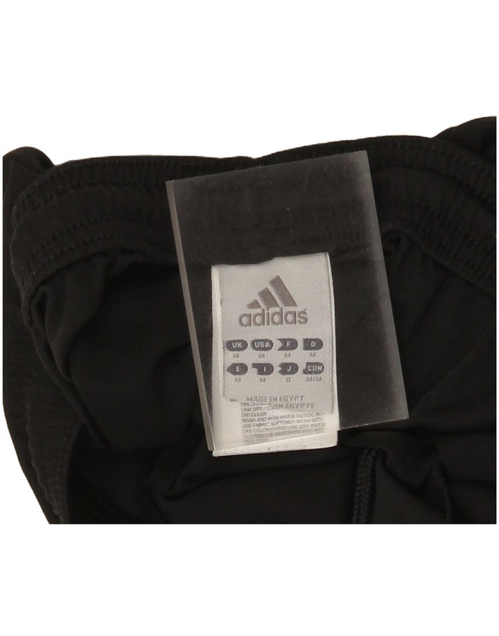 Pantaloncini sportivi Adidas Climalite da uomo medio poliestere nero