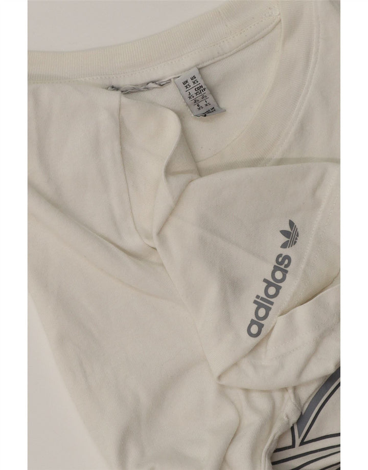 T-shirt grafica da uomo ADIDAS Top XS bianca