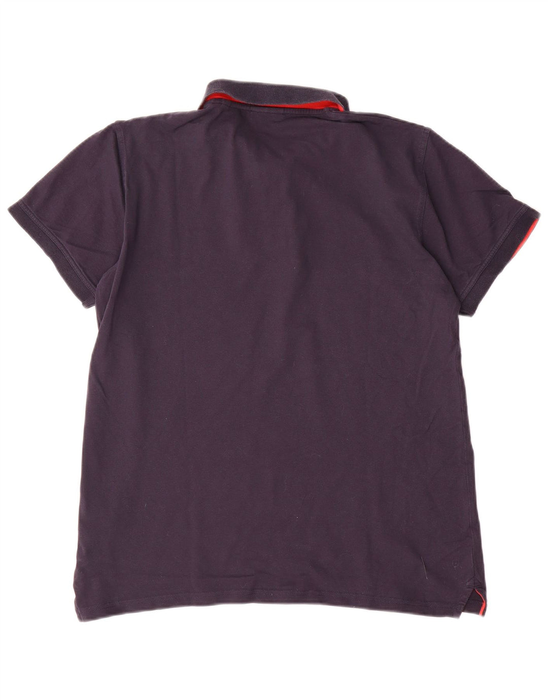 Polo da uomo Gant grande in cotone blu navy