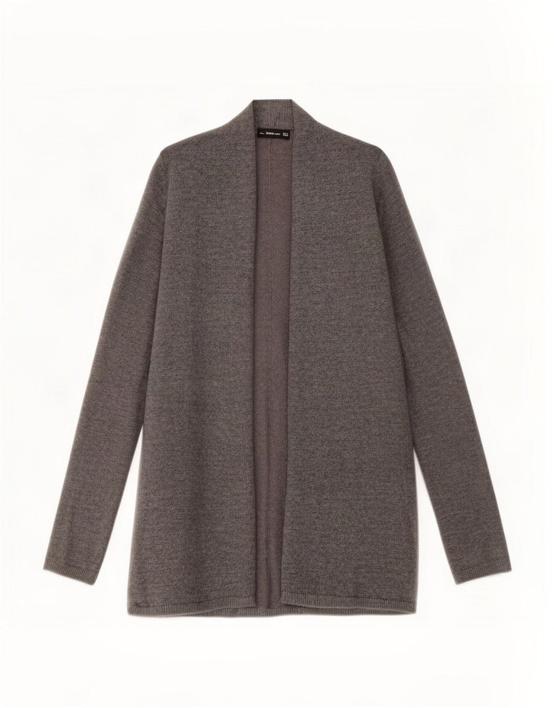 Maglione cardigan aperto da donna Zara UK 10 piccolo grigio