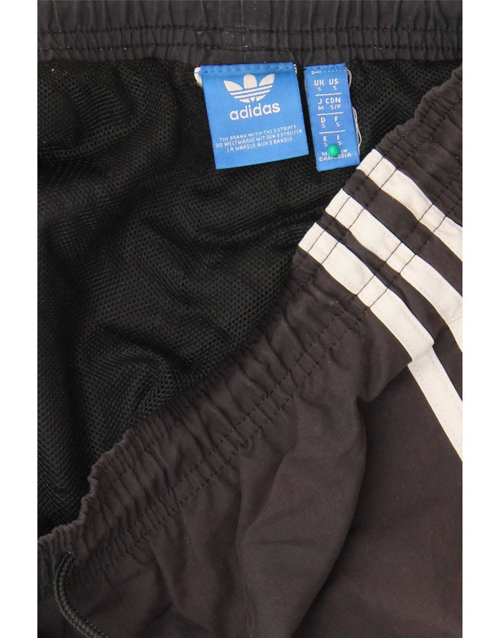 Pantaloncini sportivi grafici da uomo Adidas piccoli neri