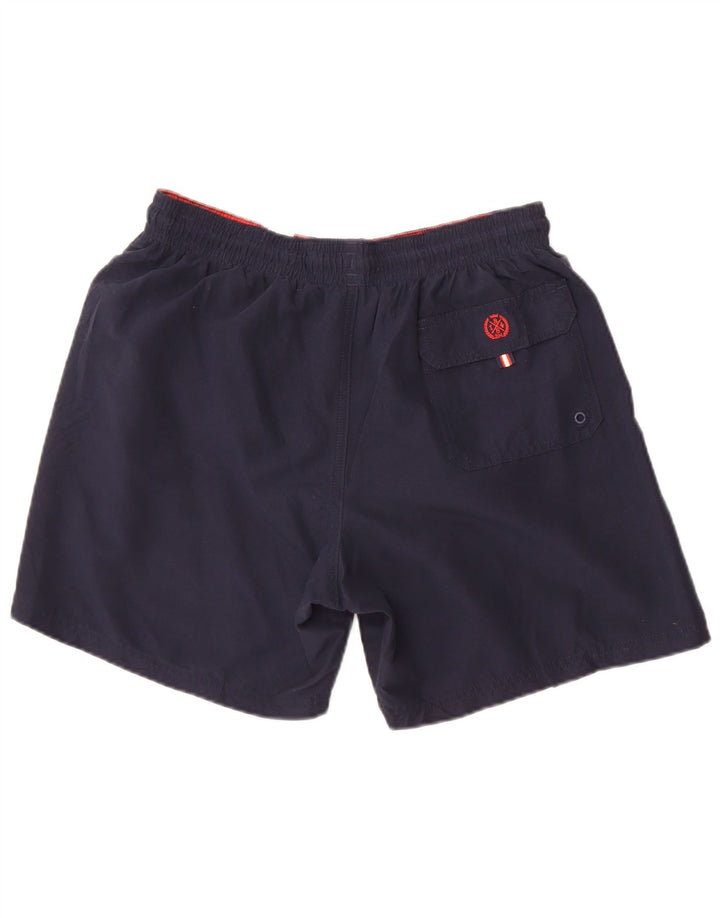 Pantaloncini da bagno da uomo Marks & Spencer grandi in poliestere blu navy