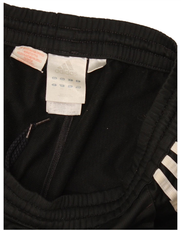 Pantaloncini sportivi da uomo Adidas medi neri in poliestere
