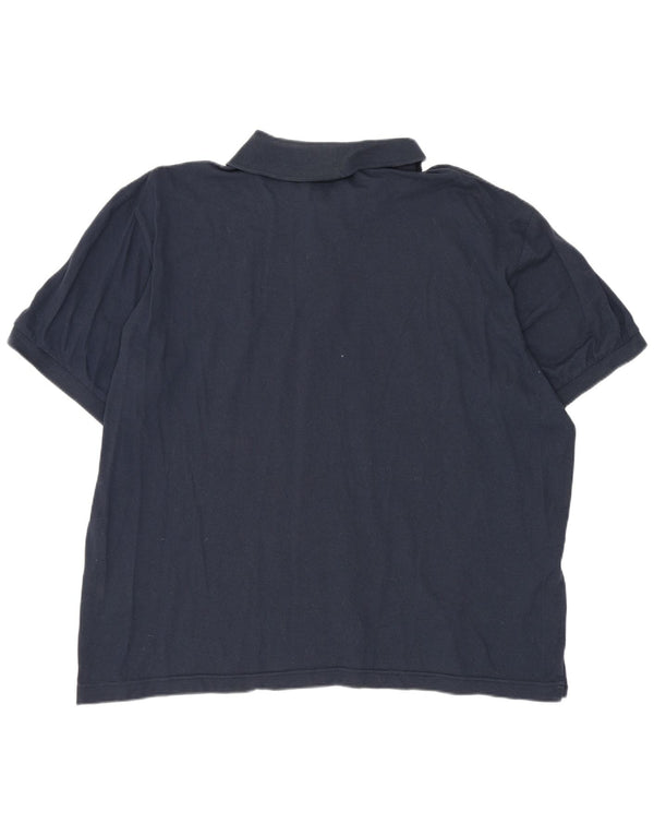 SERGIO TACCHINI Polo Uomo IT 52 Large Blu Navy Cotone