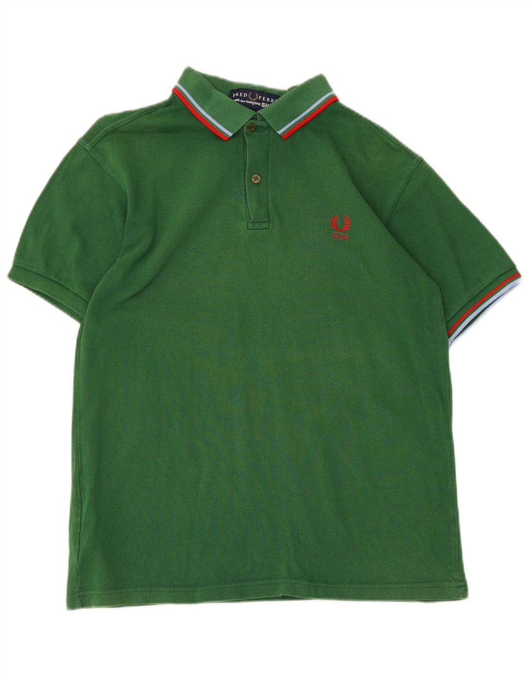 Polo da uomo Fred Perry piccola in cotone verde