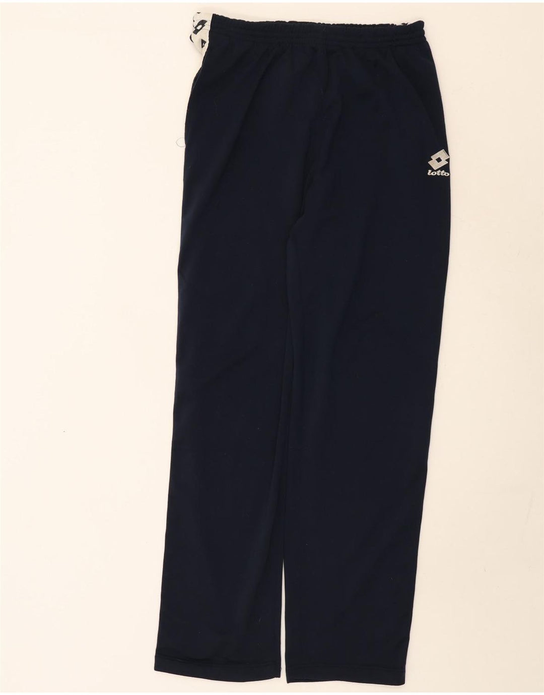 Pantaloni da tuta con grafica Lotto da uomo, colore blu navy medio