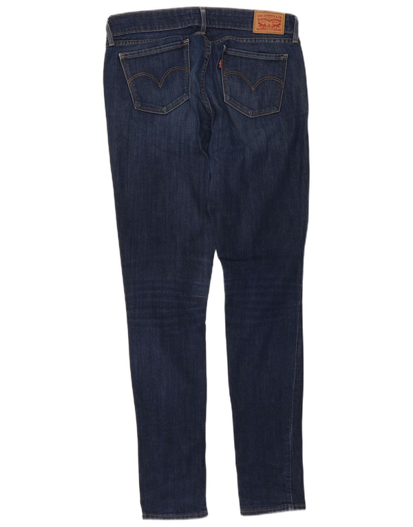 Jeans skinny Levi's da donna 711 W29 L32 cotone blu navy