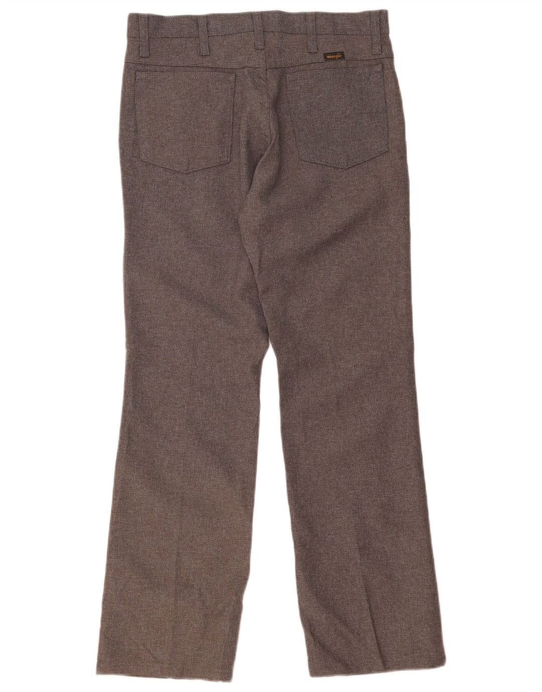 Pantaloni casual dritti da donna WRANGLER W33 L30 poliestere grigio