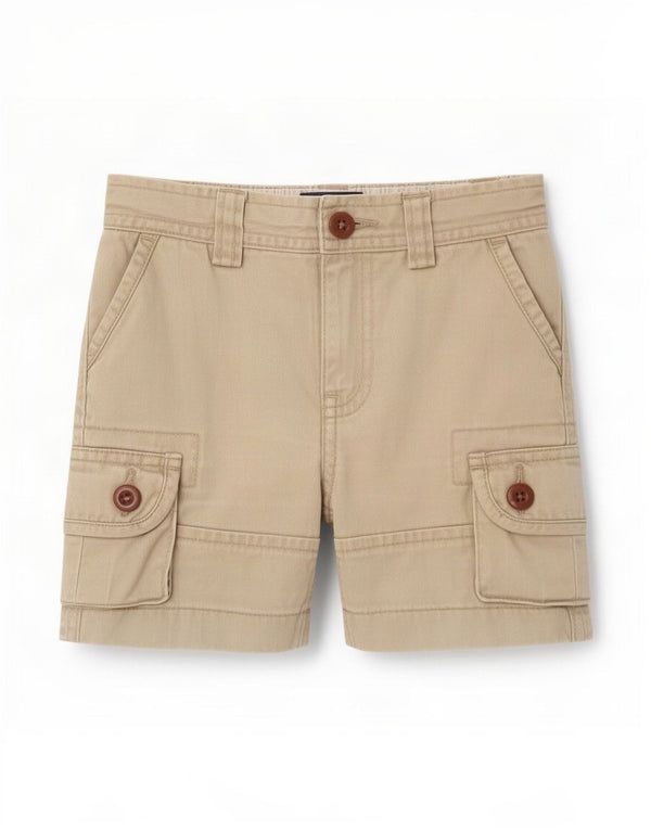 Polo Ralph Lauren Pantaloncini cargo da neonato 9-12 mesi W18 in cotone beige