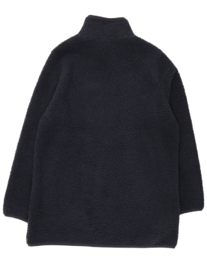 Giacca in pile da donna Jack Wolfskin UK 18 XL poliestere blu navy