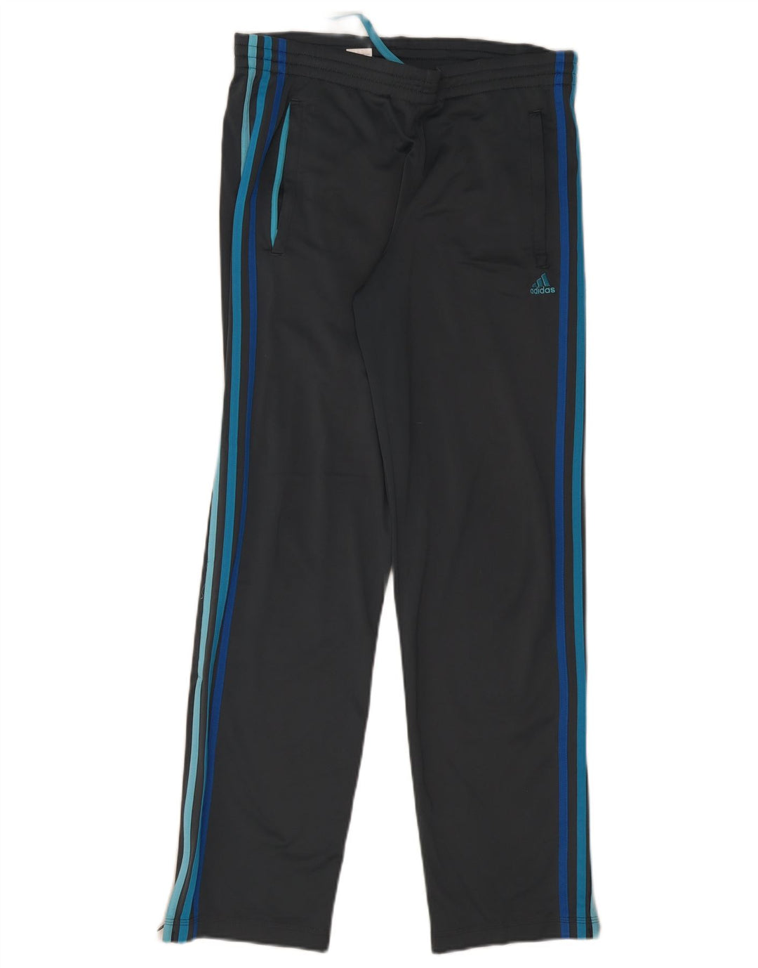 Pantaloni da tuta da uomo Adidas UK 36/38 Small Poliestere grigio