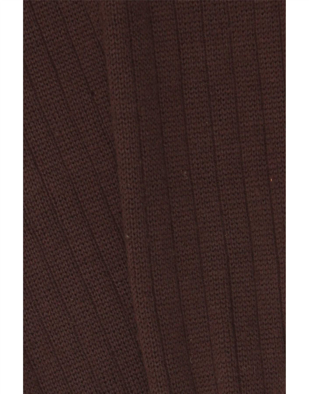 Giacca in pelle lavorata a maglia da donna vintage IT 44 Marrone medio