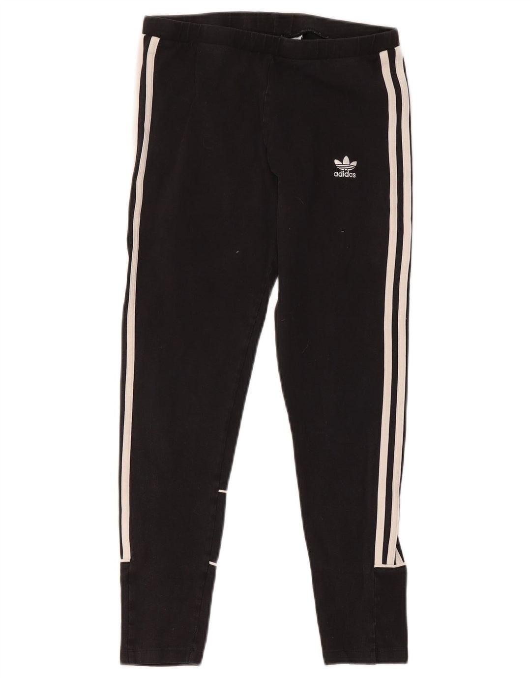 Leggings corti da donna Adidas UK 12 cotone medio nero