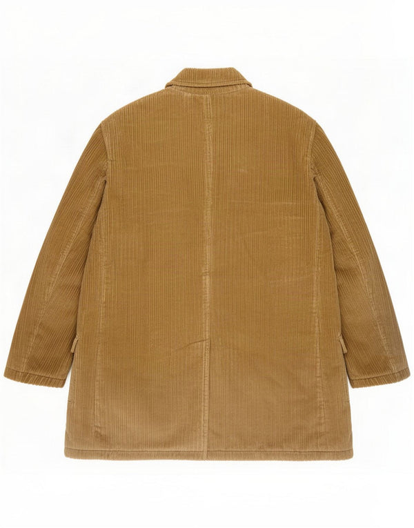 Facis Cappotto giacca a vento da uomo in velluto a coste IT 48 Cotone beige medio Classico