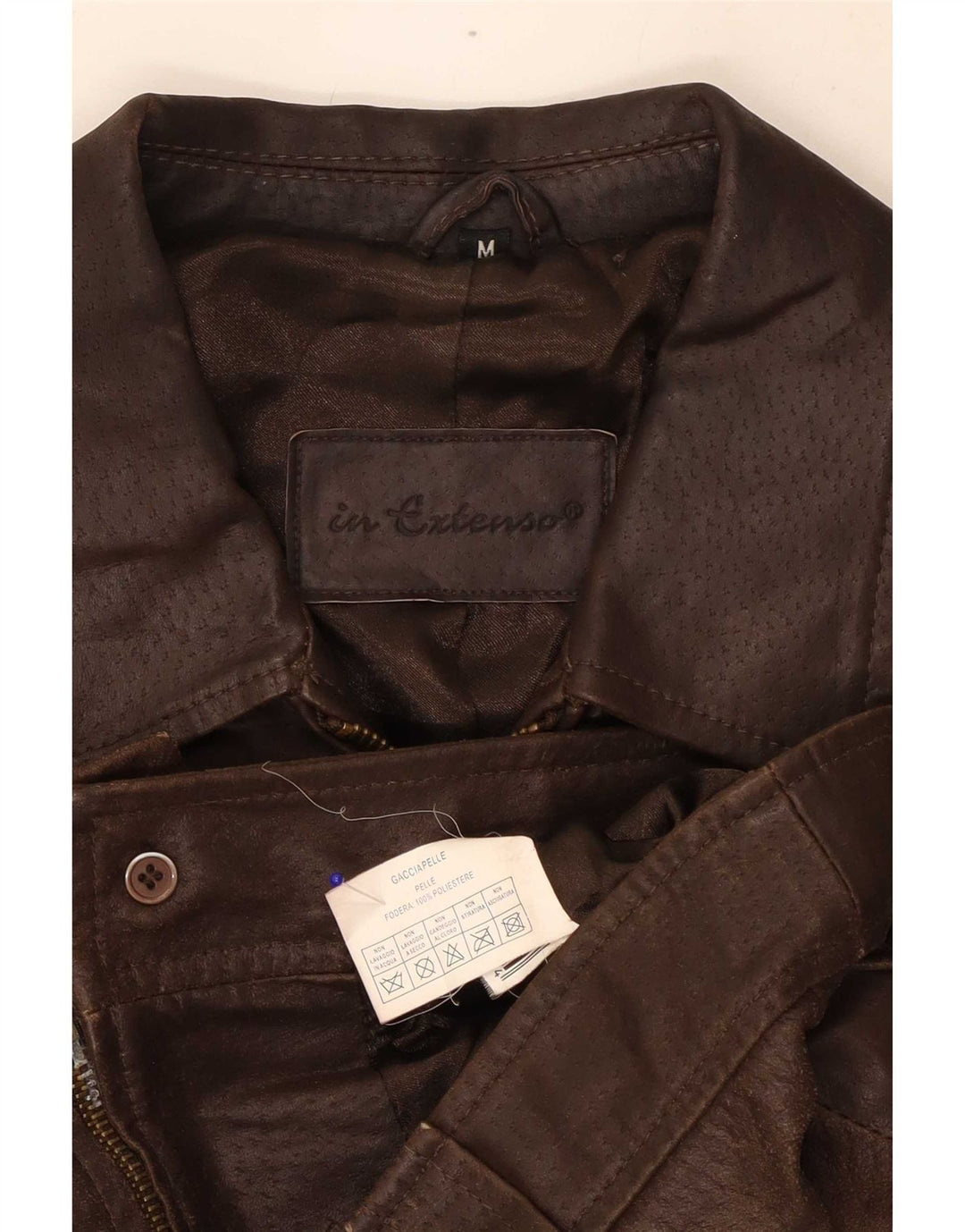 Giacca in pelle da donna In Extenso UK 14 Marrone medio