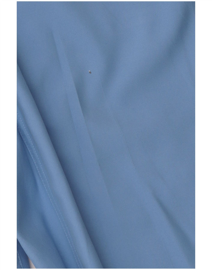 Pantaloni Capri da donna Izod US 12 Large W34 L21 poliestere blu
