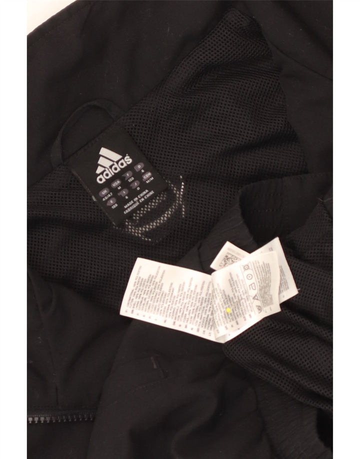 Giacca da tuta grafica da uomo Adidas IT 40/42 Medium Black Colourblock
