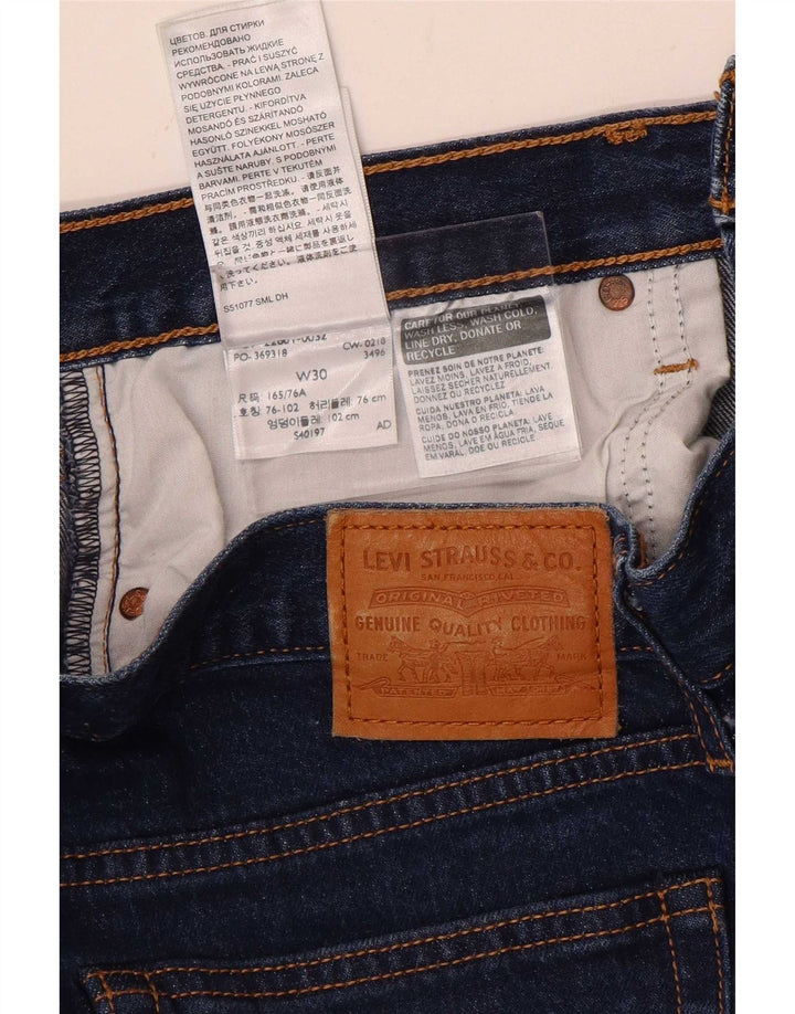 Jeans Levi's da donna Wedgie cropped W30 L26 cotone blu