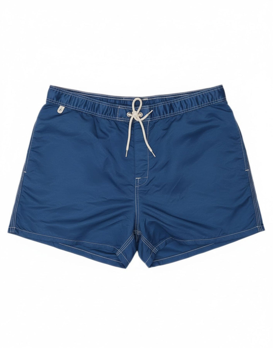 Pantaloncini da bagno da uomo Sundek, nylon a righe grandi blu