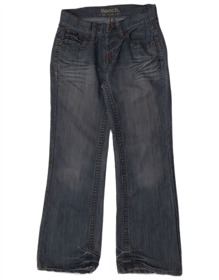 Jeans bootcut da donna Bench W28 L32 cotone blu