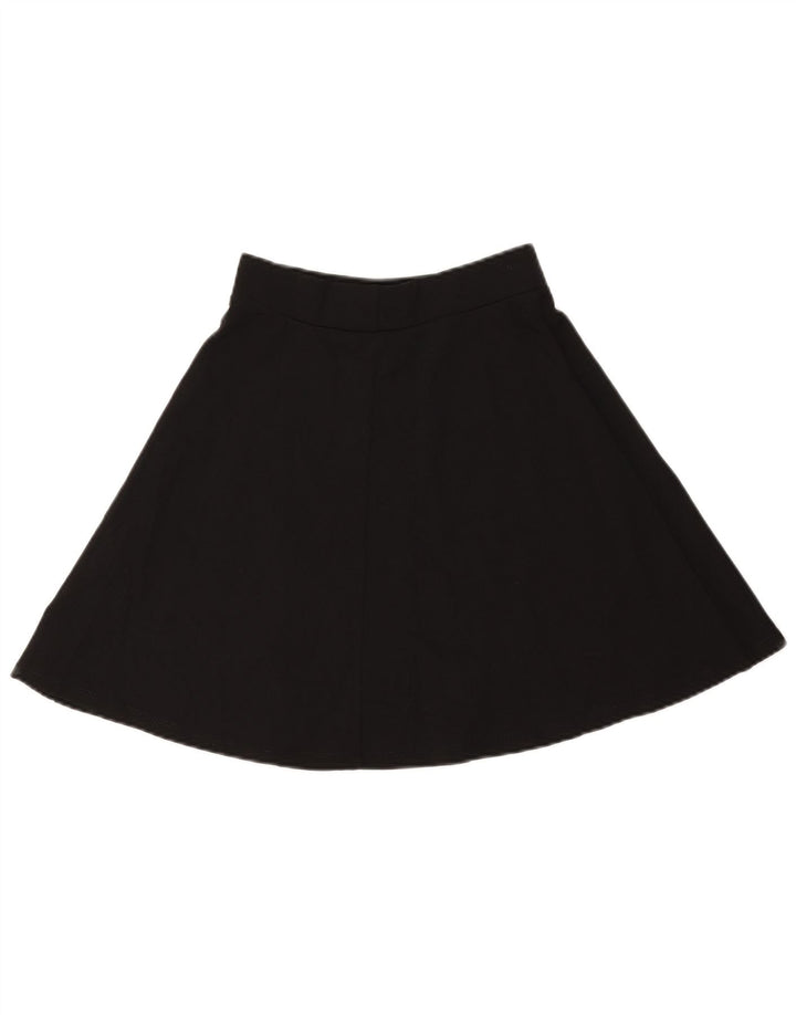 Gonna a trapezio da donna Lipsy UK 8 piccola W26 poliestere nero