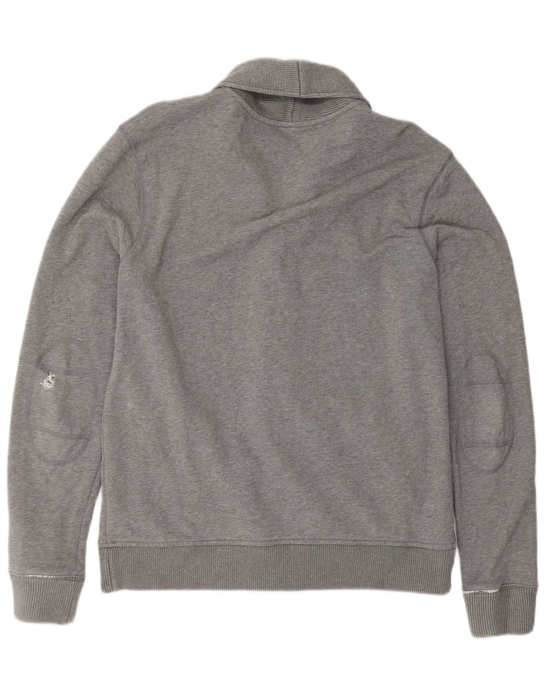 Maglione cardigan grafico da uomo Tommy Hilfiger grande cotone grigio
