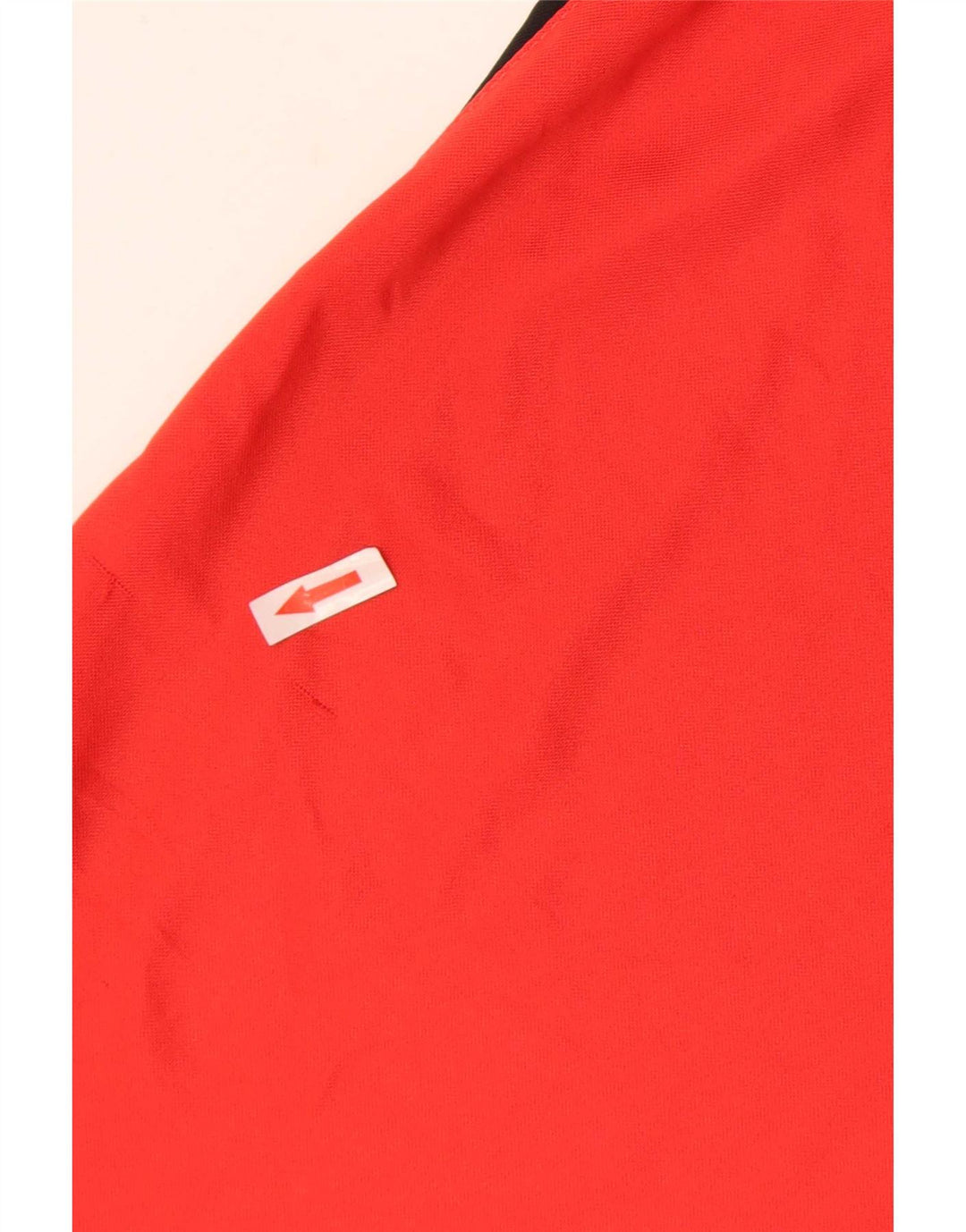 Polo Nike da uomo Dri Fit in poliestere color block rosso medio