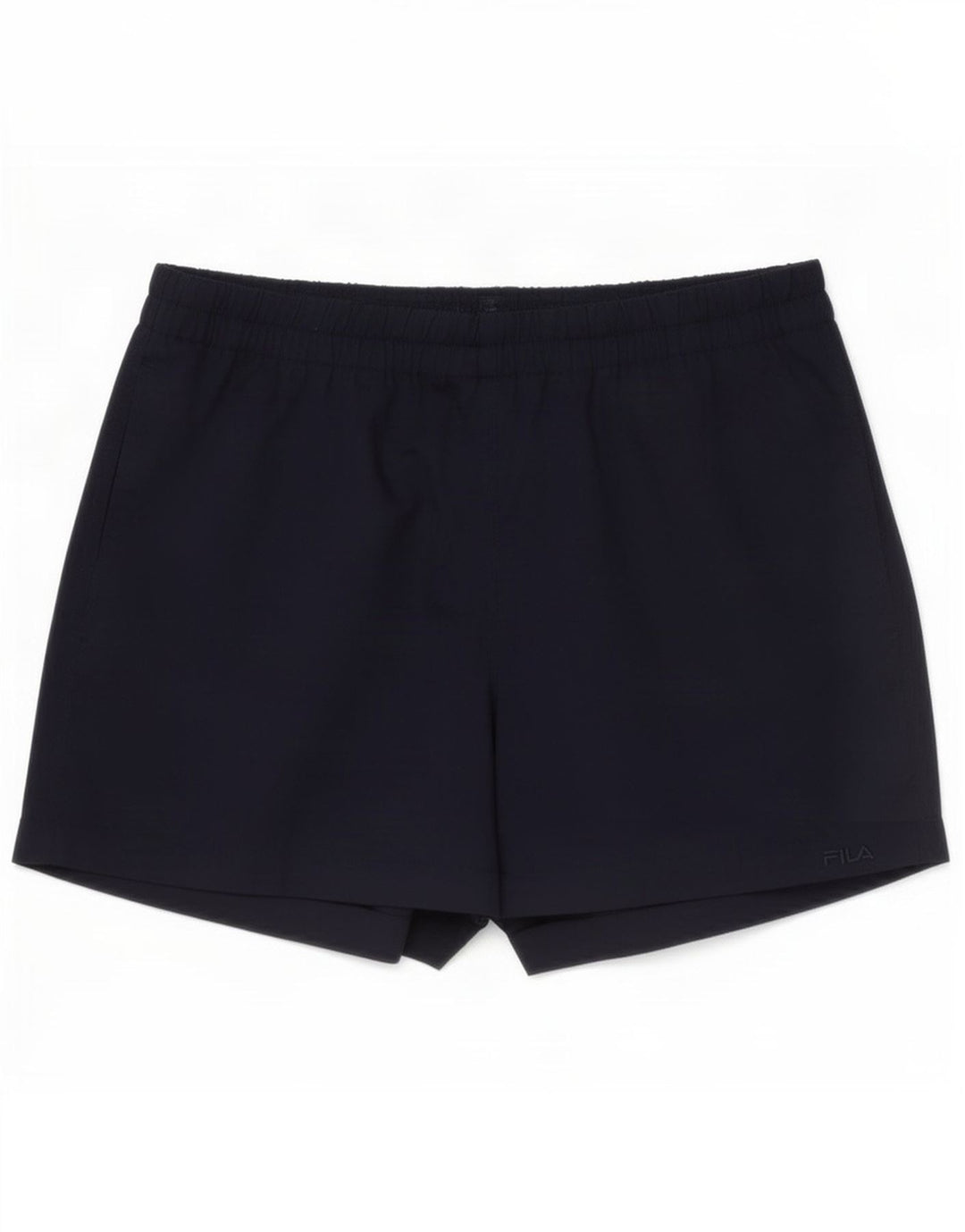 Pantaloncini sportivi da uomo Fila Large in poliestere blu navy