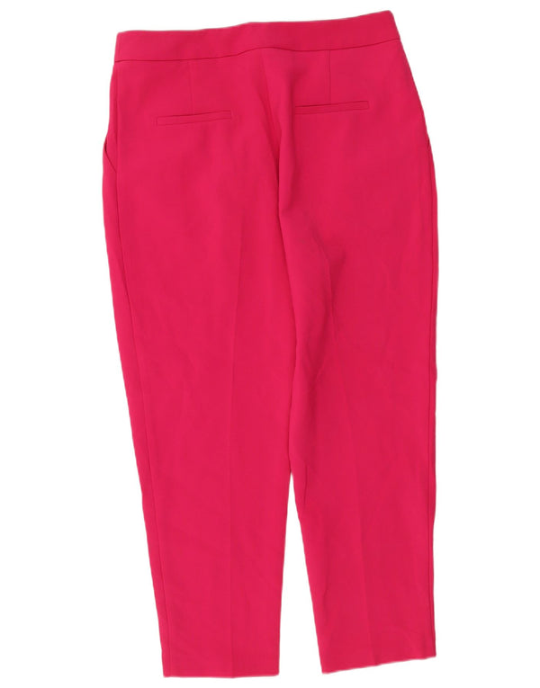 Pantaloni corti da donna Topshop con pegged UK 14 Large W32 L25 poliestere rosa