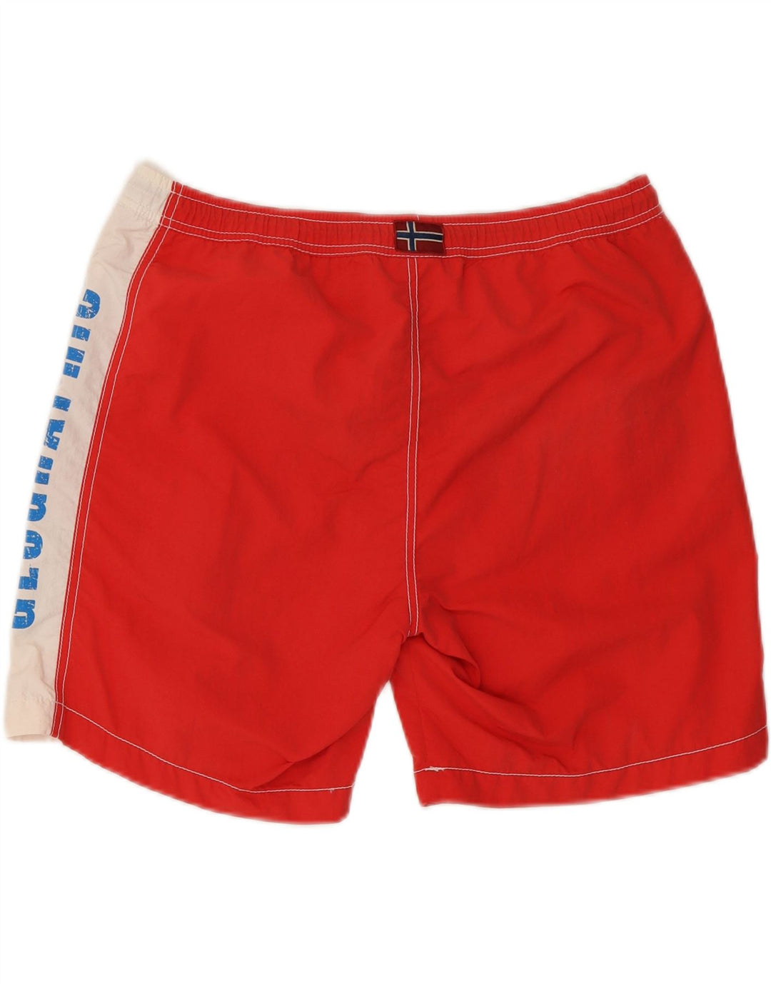 Pantaloncini da bagno con grafica da uomo NAPAPIJRI XL Poliestere color block rosso