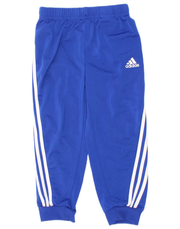 Pantaloni da tuta da ragazzo Adidas Joggers 2-3 anni in poliestere blu