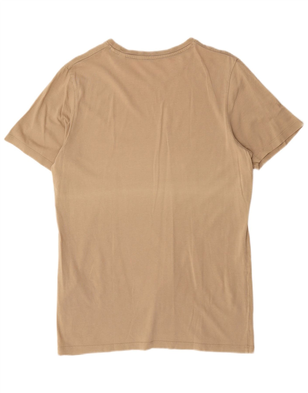 T-shirt da uomo Jack & Jones Top grande in cotone beige