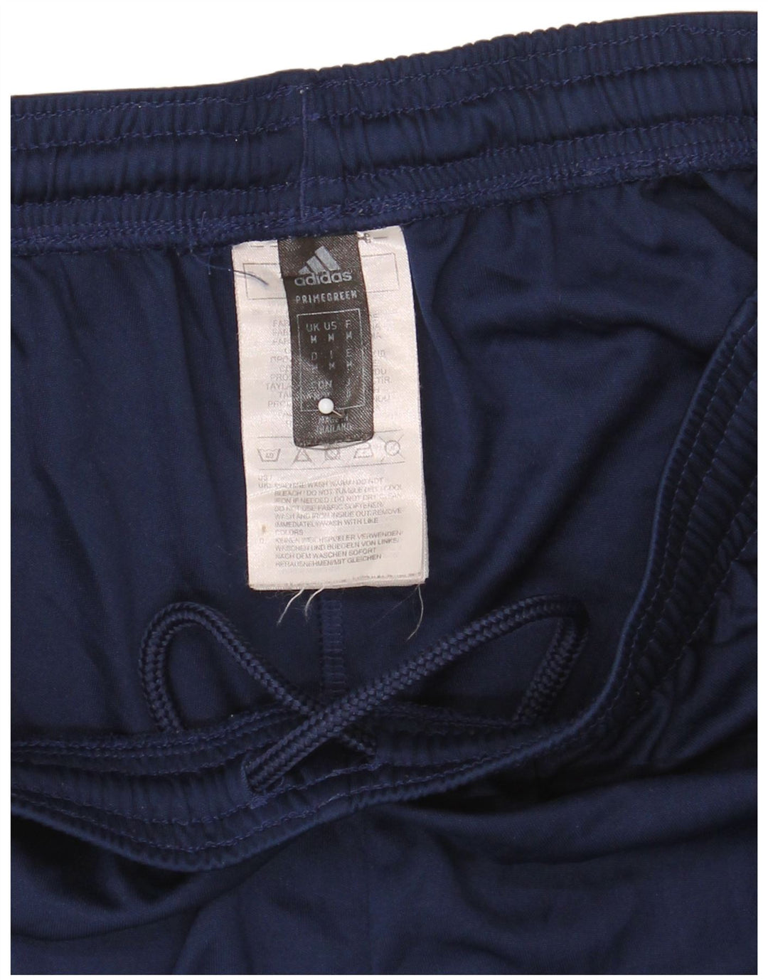 Pantaloncini sportivi Adidas Aeroready Graphic da uomo medi in poliestere blu navy