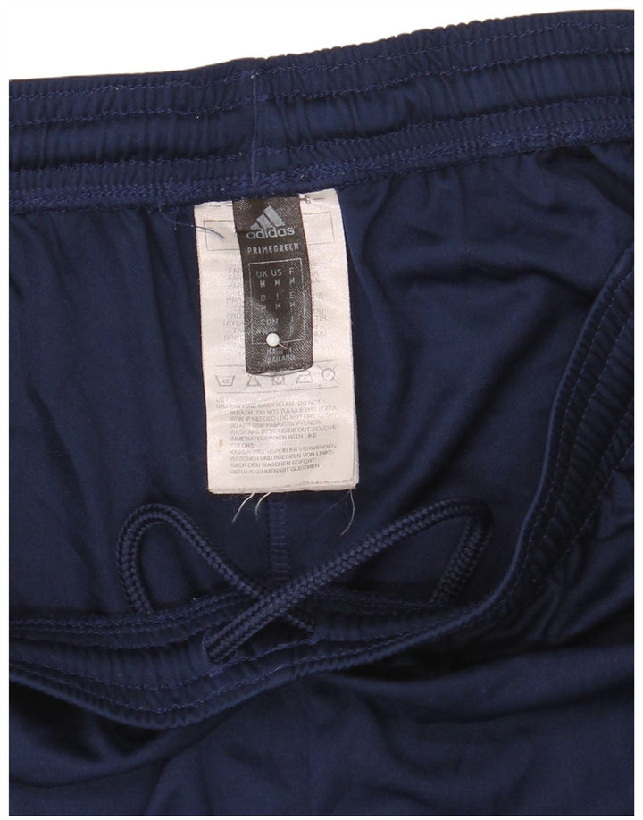 Pantaloncini sportivi Adidas Aeroready Graphic da uomo medi in poliestere blu navy